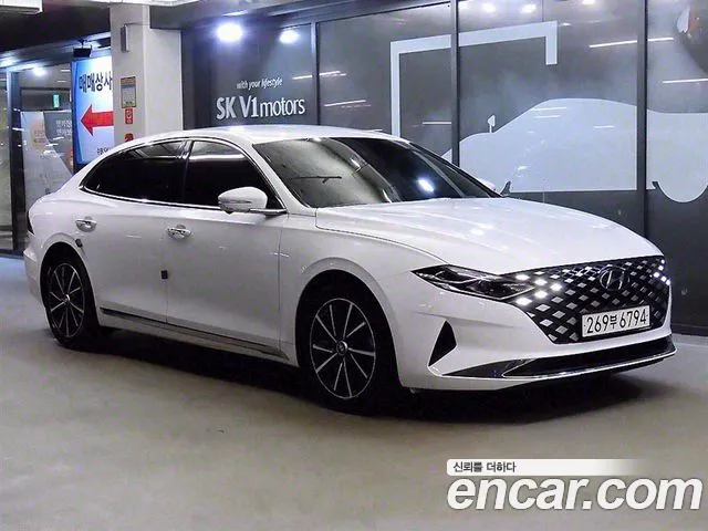 Hyundai The New Grandeur IG 2022 Белый из Кореи