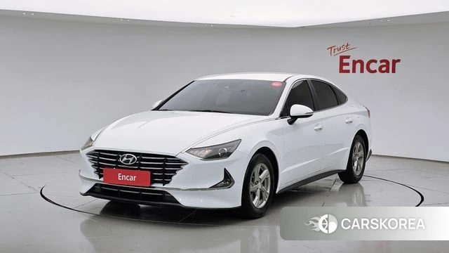 Hyundai Sonata (DN8) 2020 Белый из Кореи