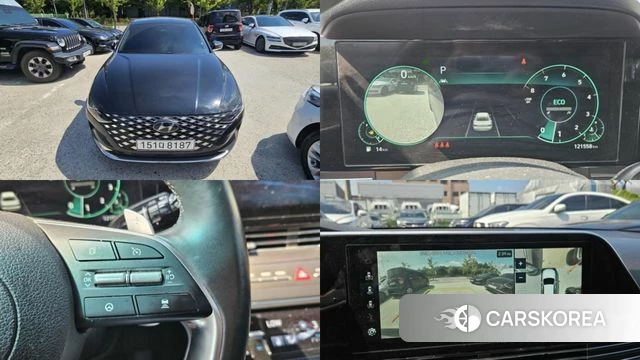Hyundai The New Grandeur IG 2021 Черный из Кореи