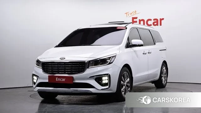 Kia The New Carnival 2019 Белый из Кореи