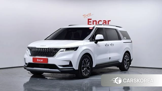 Kia Carnival 4th generation 2023 Белый из Кореи