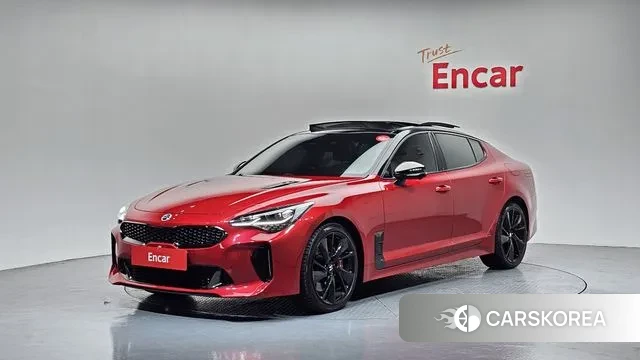 Kia Stinger Meister 2021 Красный из Кореи