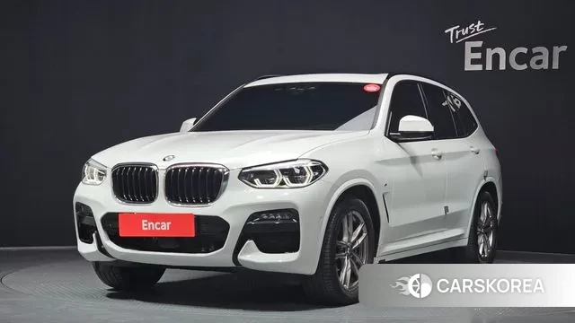 BMW X3 (G01) 2021 Белый из Кореи