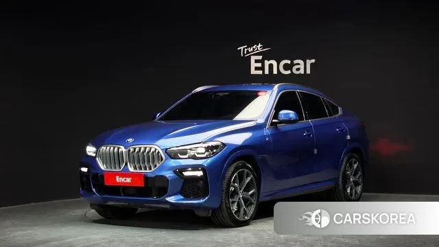 BMW X6 (G06) 2020 Синий из Кореи