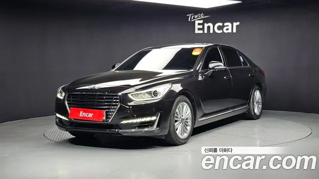 Genesis EQ900 2018 Черный из Кореи