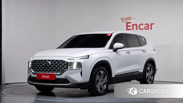 Hyundai The New Santa Fe 2021 Белый из Кореи