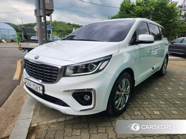 Kia The New Carnival 2018 Белый из Кореи