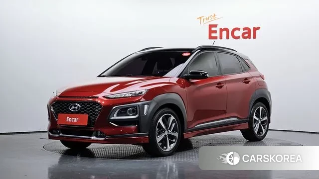Hyundai Kona 2018 Красный из Кореи