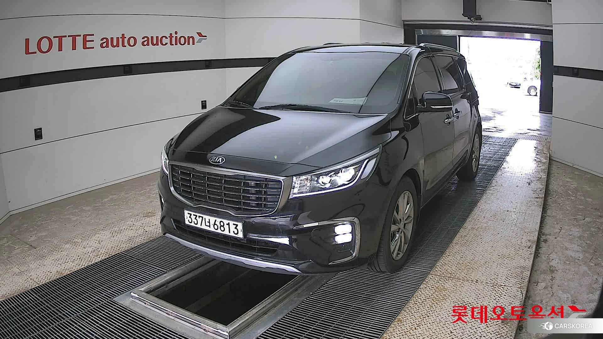 Kia Carnival 2020 Черный из Кореи