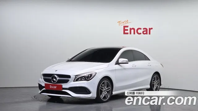 Mercedes-Benz CLA-Class C117 2018 Белый из Кореи