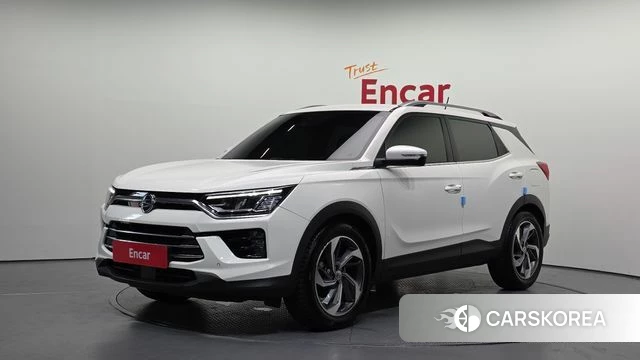 Ssangyong Beautiful Korando 2019 Белый из Кореи