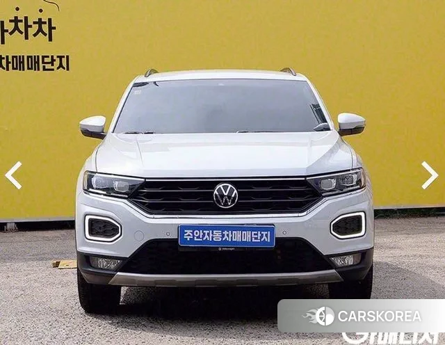 Volkswagen T-Roc 2021 Белый из Кореи