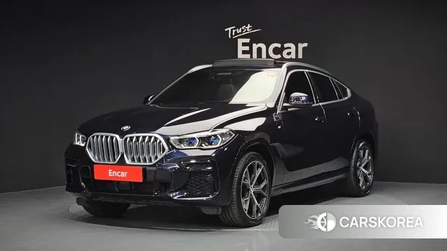 BMW X6 (G06) 2023 Черный из Кореи