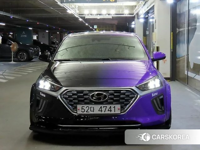 Hyundai The New Ionic Hybrid 2019 Красный из Кореи