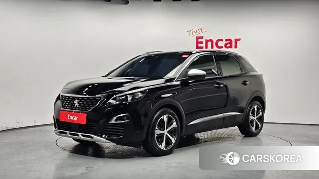 Peugeot 3008 second generation 2019 Черный из Кореи