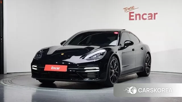 Porsche Panamera (971) 2021 Черный из Кореи
