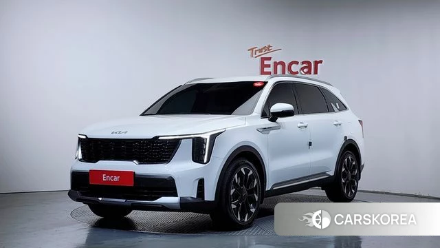 Kia The New Sorento 4th Generation 2023 Белый из Кореи