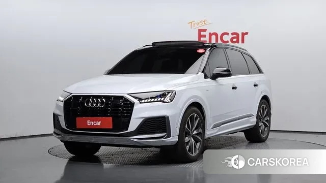 Audi Q7 (4M) 2021 Белый из Кореи
