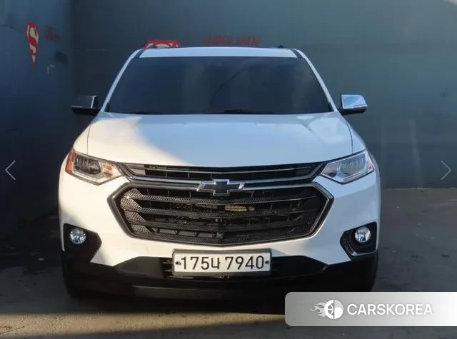 Chevrolet (GM Daewoo) Traverse 2020 Белый из Кореи