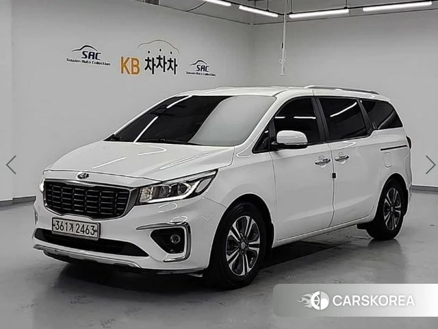 Kia The New Carnival 2018 Белый из Кореи