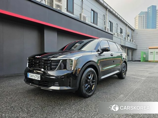 Kia The New Sorento 4th Generation 2023 Черный из Кореи