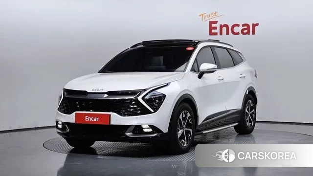 Kia Sportage 5th Generation Hybrid 2023 Белый из Кореи