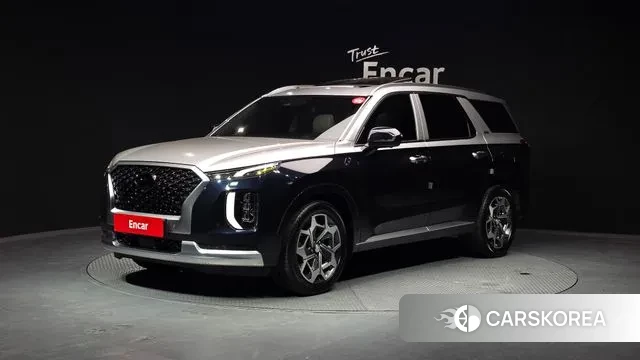 Hyundai Palisade 2021 Синий из Кореи
