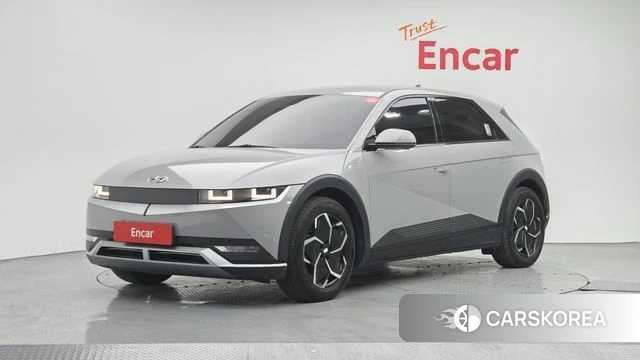 Hyundai Ionic 5 2022 Серебристо-серый из Кореи