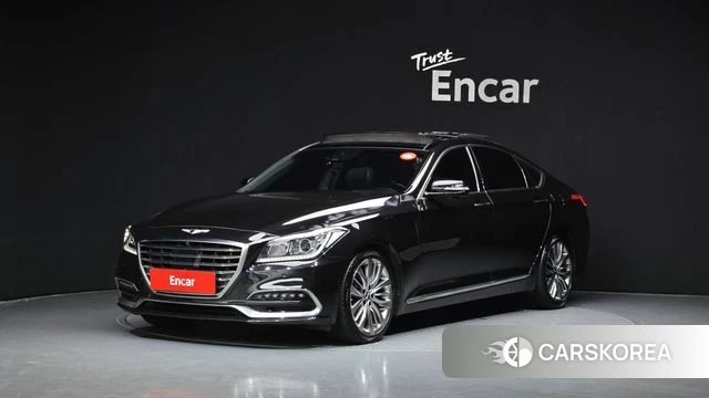 Genesis G80 2018 Черный из Кореи