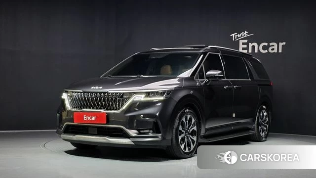 Kia Carnival 4th generation 2021 Серый из Кореи