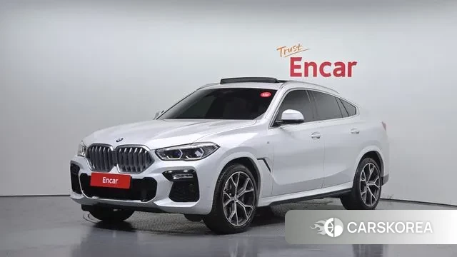 BMW X6 (G06) 2021 Белый из Кореи
