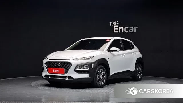 Hyundai Kona Hybrid 2019 Белый из Кореи