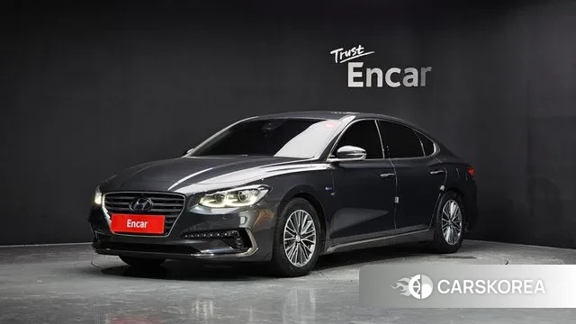 Hyundai Grandeur IG Hybrid 2018 Серый из Кореи