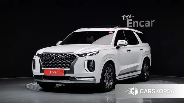 Hyundai Palisade 2021 Белый из Кореи