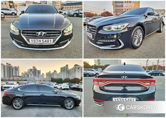 Hyundai Grandeur IG 2018 Черный из Кореи