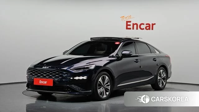 Kia K8 Hybrid 2022 Синий из Кореи
