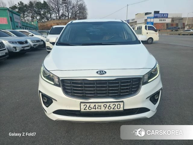 Kia The New Carnival 2020 Белый из Кореи
