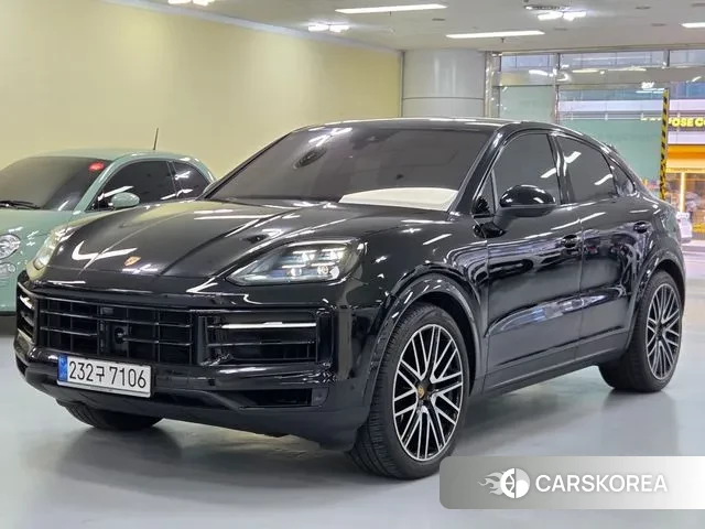Porsche Cayenne (PO536) 2024 Черный из Кореи