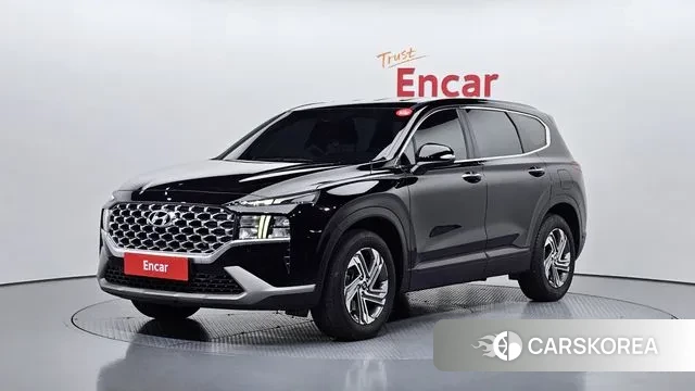 Hyundai The New Santa Fe 2021 Черный из Кореи