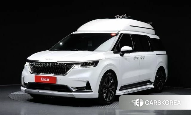 Kia Carnival 4th generation 2021 Белый из Кореи