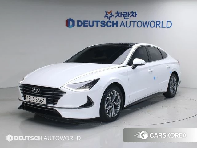 Hyundai Sonata (DN8) 2022 Белый из Кореи