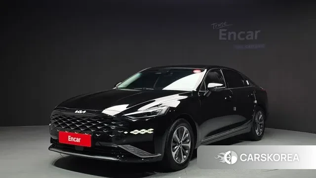Kia K8 Hybrid 2023 Черный из Кореи