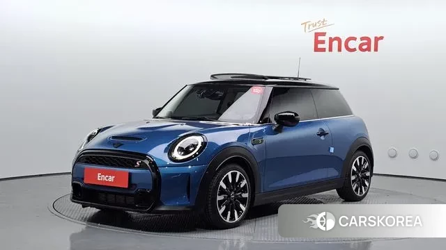 Mini Cooper S 2023 Синий из Кореи