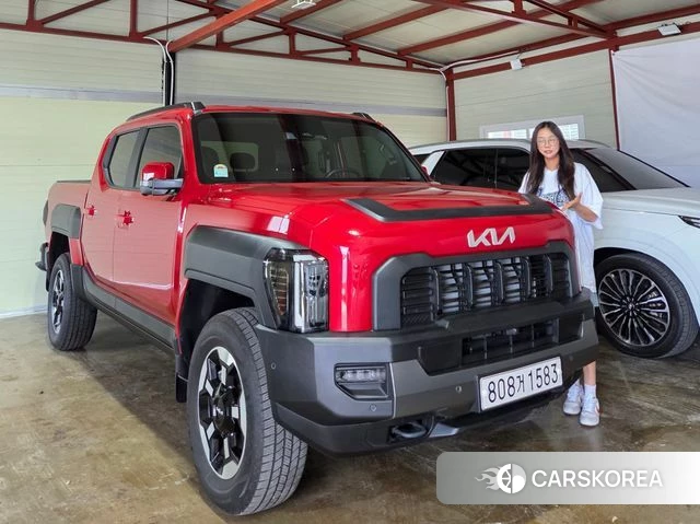 Kia Tasman 2025 Красный из Кореи