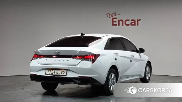 Hyundai Avante (CN7) 2020 Белый из Кореи