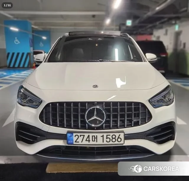 Mercedes-Benz GLA - Class H247 2022 Белый из Кореи