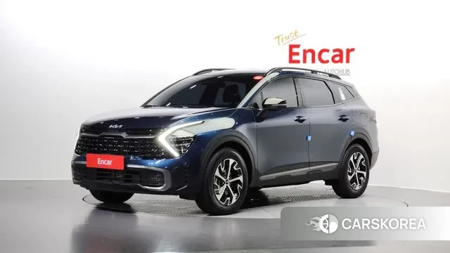 Kia Sportage 5th Generation Hybrid 2024 Синий из Кореи