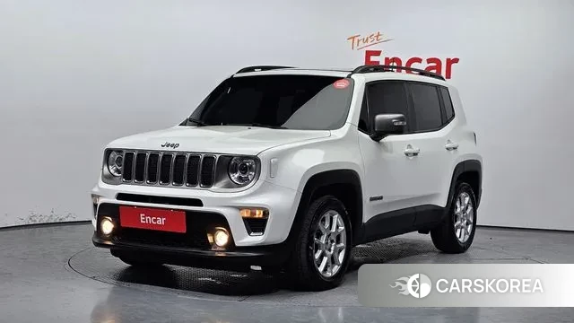 Jeep Renegade 2019 Белый из Кореи