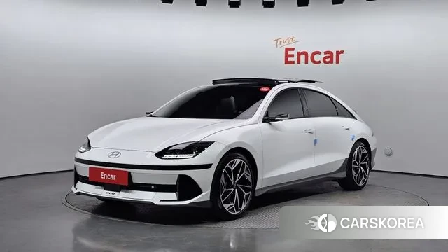 Hyundai Ionic 6 2022 Белый из Кореи