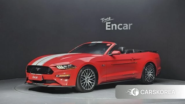 Ford Mustang 2019 Красный из Кореи